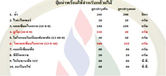 การดูแลกล้วยไม้ให้งามด้วยสูตรปุ๋ยบำรุง
